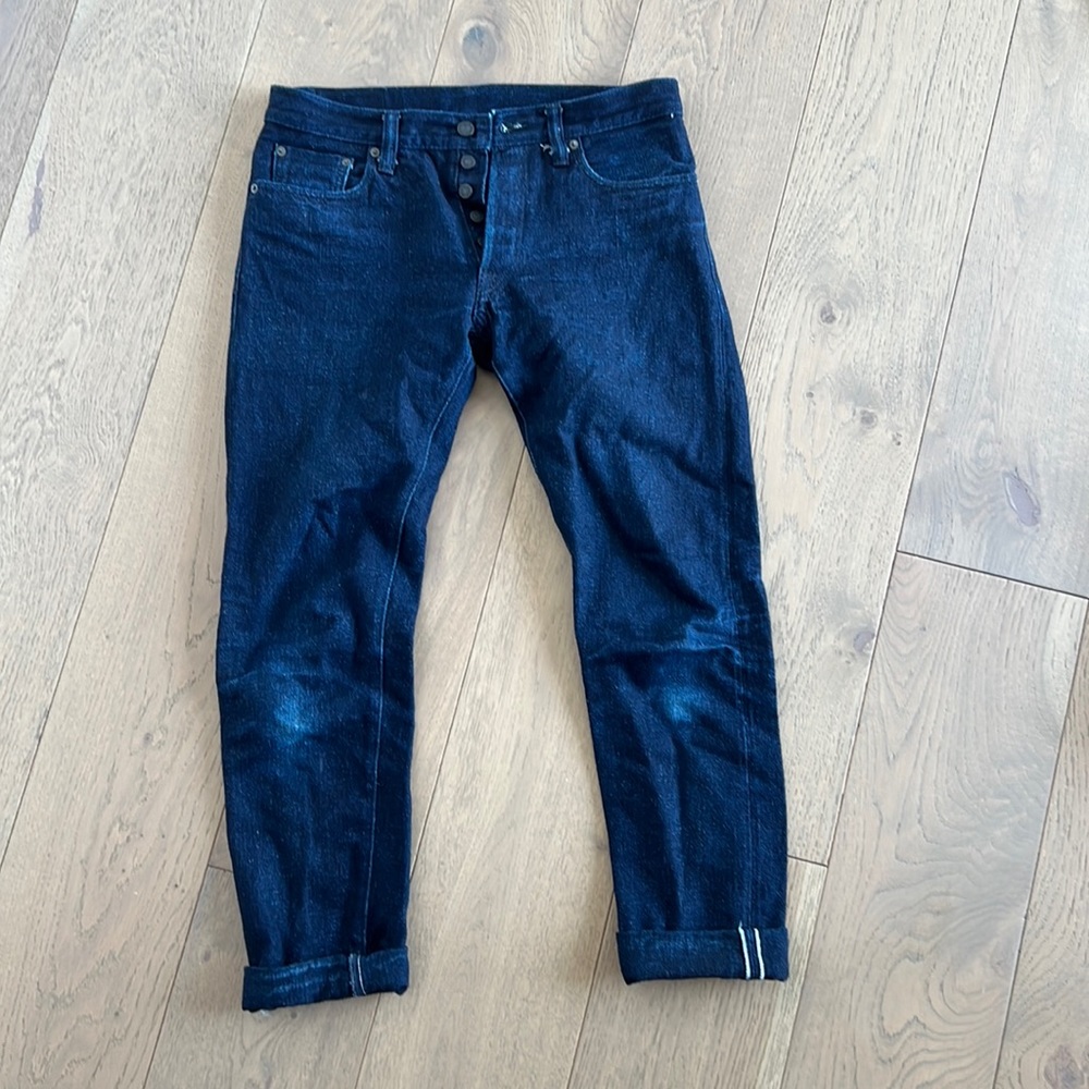 Pure Blue Japan Selvedge Denim Size 32